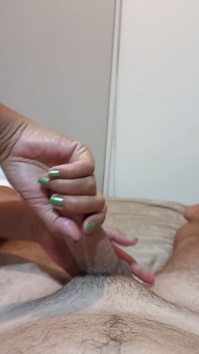 Green Nails Aloe Vera Handjob - Cooling Edging & Intense Finish POV (Trailer)