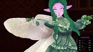 Fairy Vtuber Lillian Clide komt 3 keer klaar - eerste livestream ooit