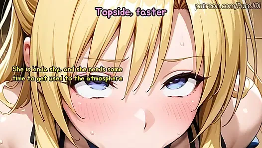 Aksi nakal gadis nakal mankitsu yang dikasih hadiah spesial (sex joi)