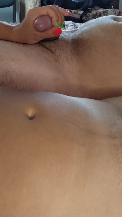 Close up mutual masturbation. Hot sexy tight pussy. POV. Stepsister playing with stepbrother. | Clip 1