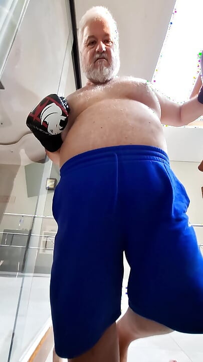 Bakış açısı üvey baba patron boksör eğitim seansı