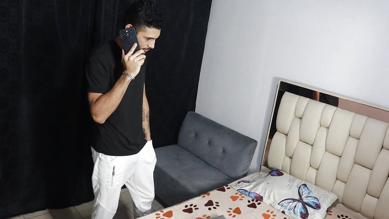 I Buy a Bed for My Slim, Brunette Step-sister and She Gets Excited and Tells Me to Break in the Bed. Porn in Spanish