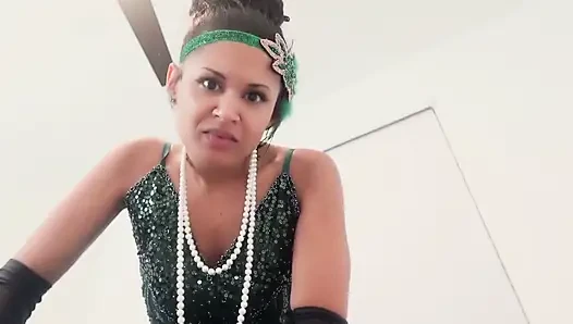 Calisa Bliss' Roaring '20s Giantess Domination 4K POV Shrinking Fantasy Awaits!