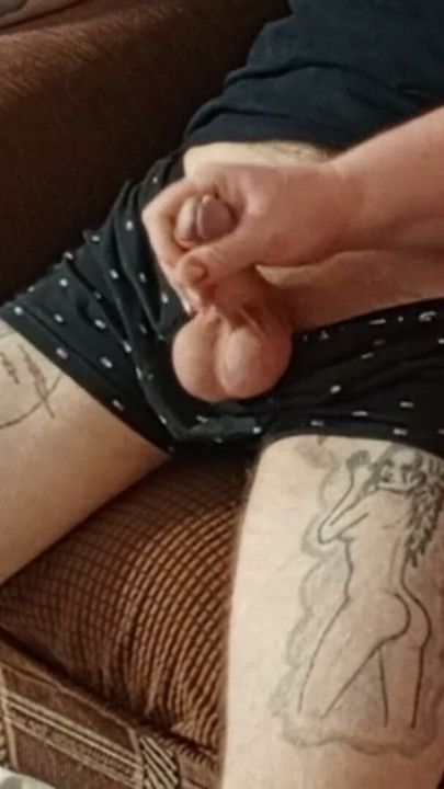naked fat mother-in-law fingering my dick close up | Clip 1