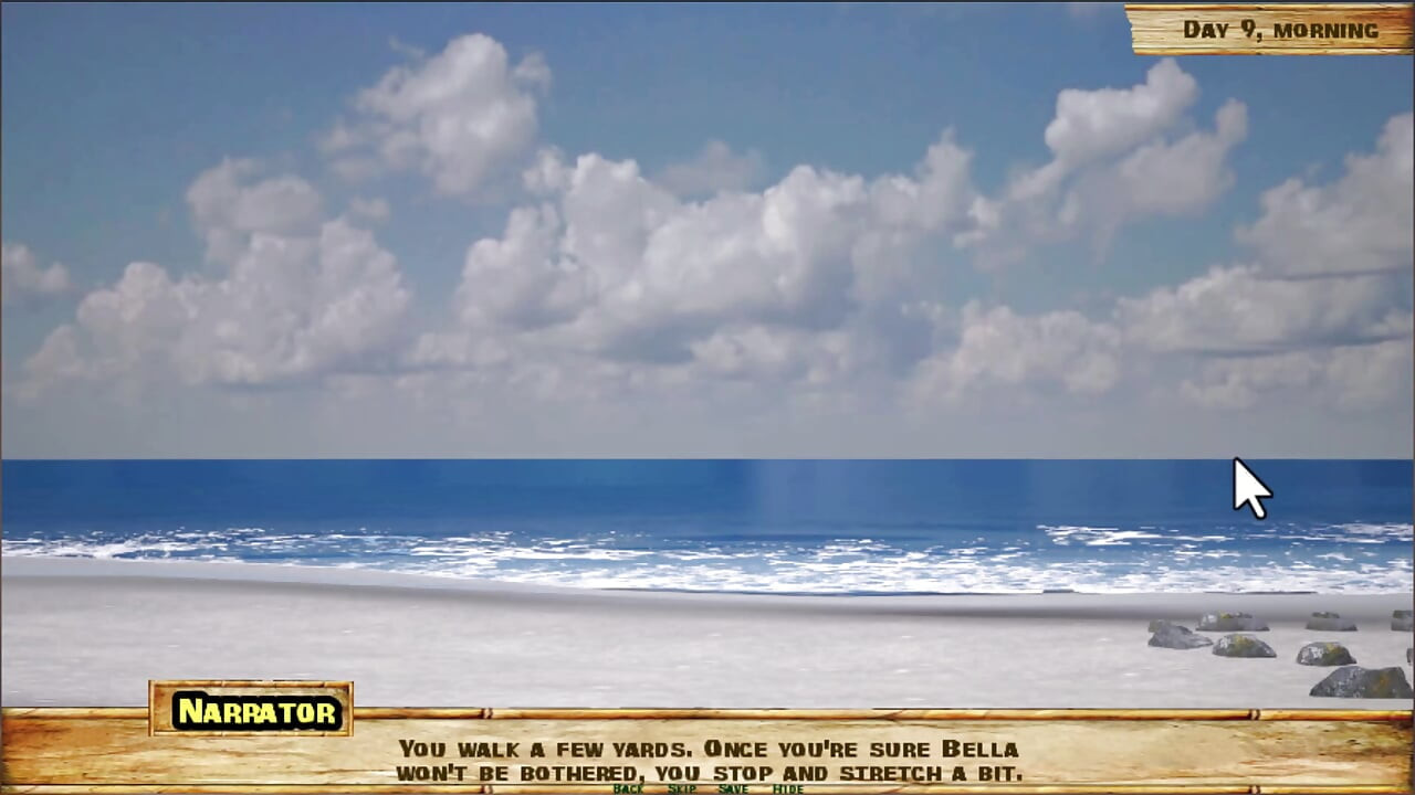 Lewd Island 9 - Ela moe no meu pau até eu gozar - garganta profunda é incrível