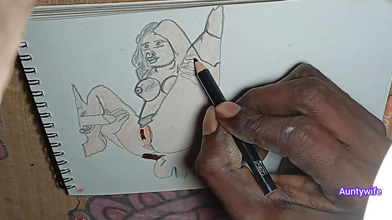 First Time Wife Shared With Friend Emotional Drawing Art