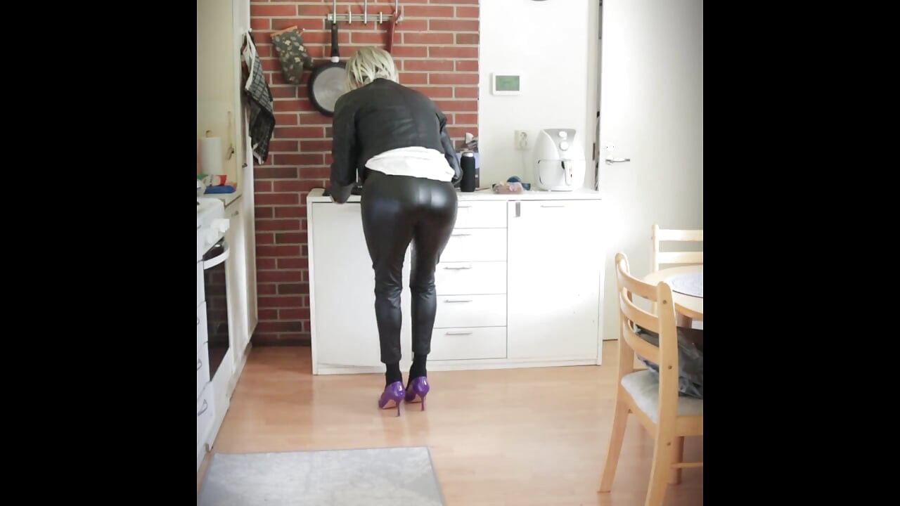 Secretary having a coffee break