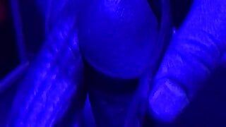 Blaue Sauna