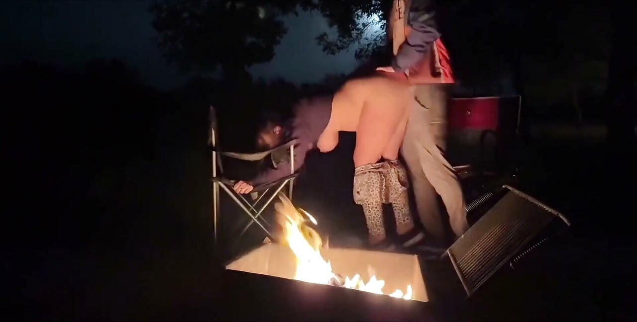 Using My Pussy at the Camp! Trying to Get Caught!