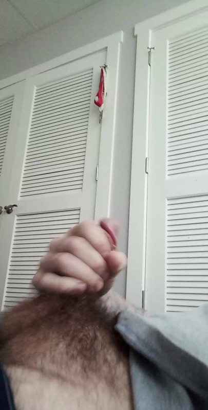 Jacking my cock