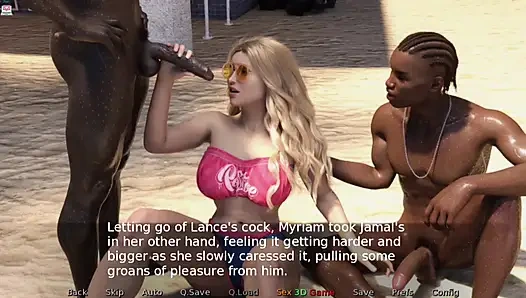 Gangbang Blowjob at Beach - Project Myriam - Life and Explorations - E62