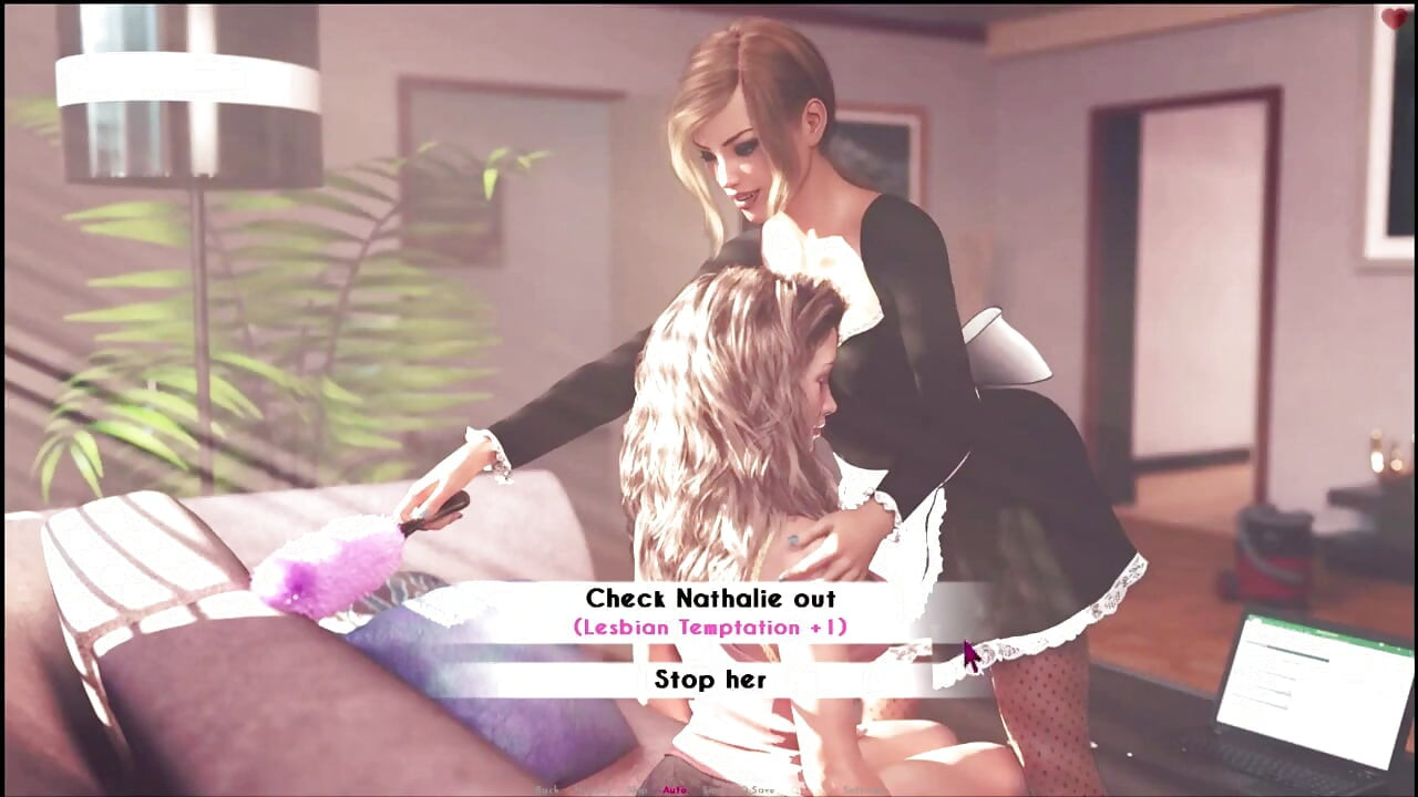 AWAM #15 - Sophia had to bath the old guys...Nathalie and Sophia had a sexy moment