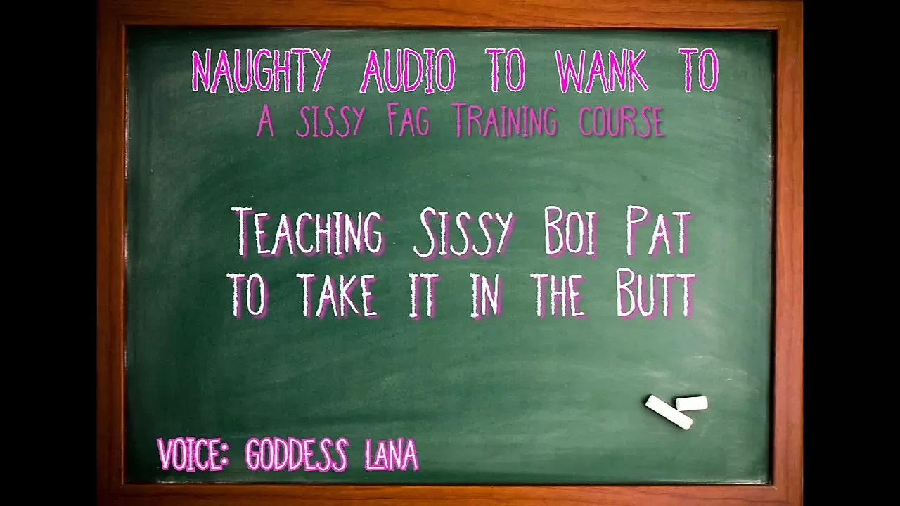 Samo audio - učim sissy boy pat da ga uzme u dupe
