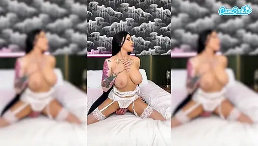 Tante semok romi rain dientot dan dicrot di muka di hari pernikahannya