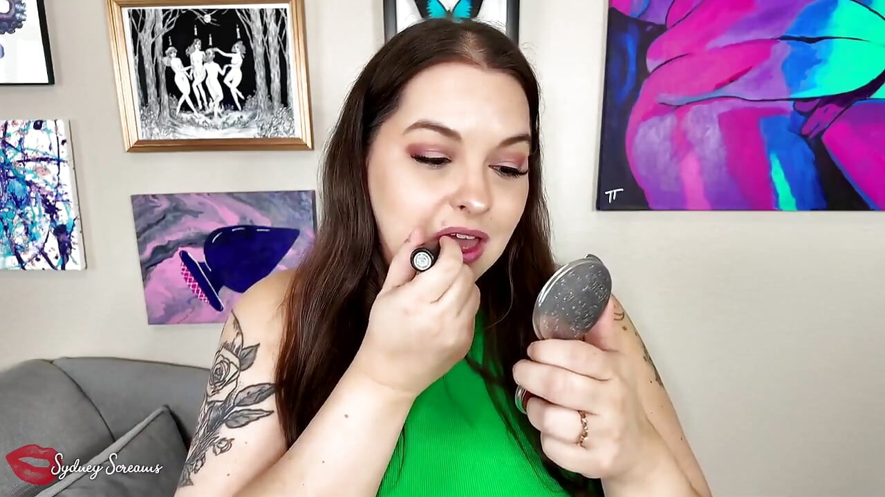 Testing My Lipstick on You