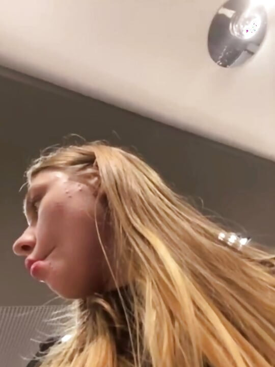 Public exposure fuels wild frenzy she can't hide