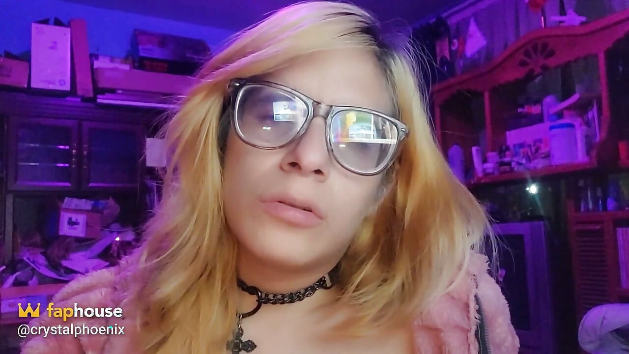 Sissy Wears a Sex Necklace at the Asmr Church
