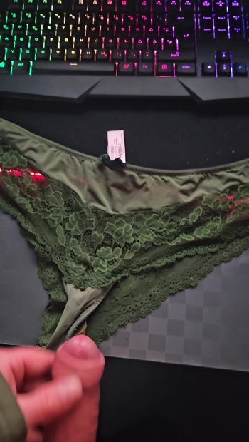 your panties. She still smelled great like her pussy