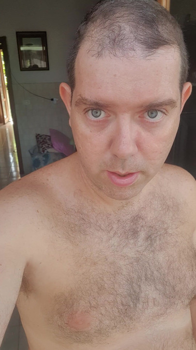 All naked at home