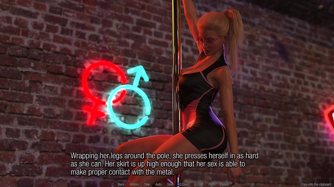 Kocasını aldatan Sofya ve gizli işler tam tamamlandı - 16. gün: azgın direk dansı, yabancıların önünde sikişiyor