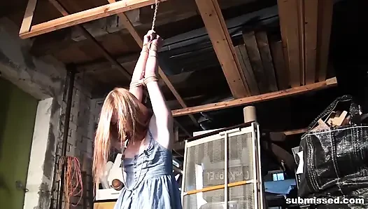 Heavy Struggling Girl Controlled by Girl
