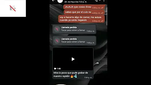 Hot Chat with My Best Friend's Boyfriend with Happy Final | Natasha Homemade - Nati Sweet