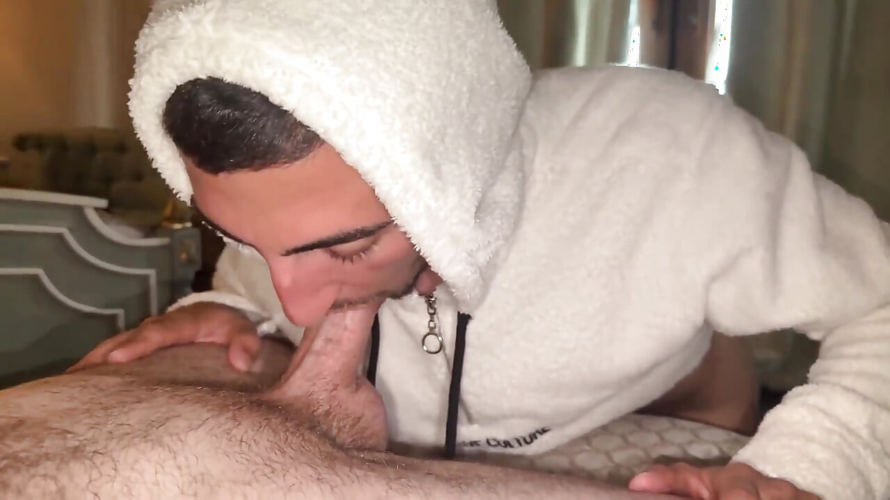 Stepdad Sari Fucks Stepson Vili Over Chair