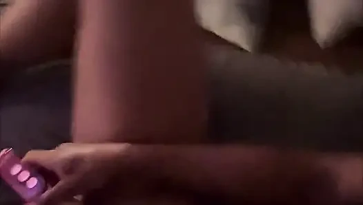 Couldn't stop fucking my toy, so he put it in my mouth instead!