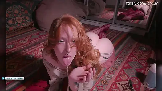 SHE WANTS TO FUCK SO MUCH! - Aryan Queen