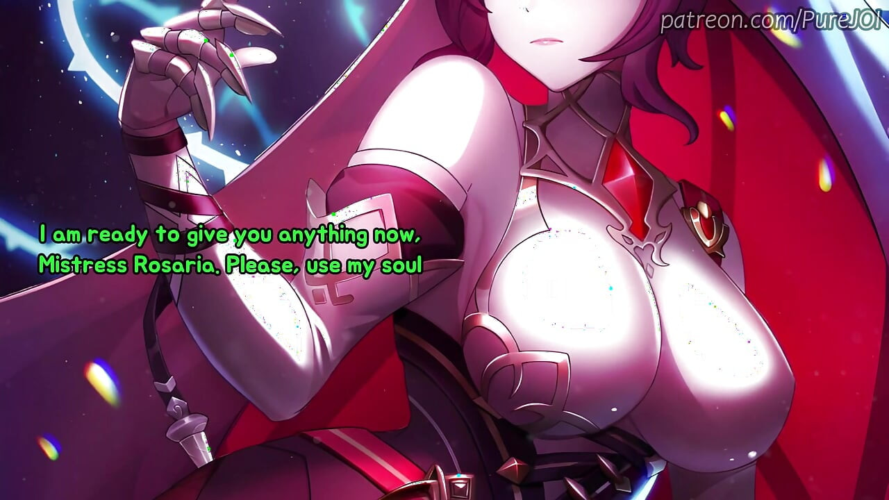 Rosaria from Genshin Impact makes your cock suffer (Edging JOI)