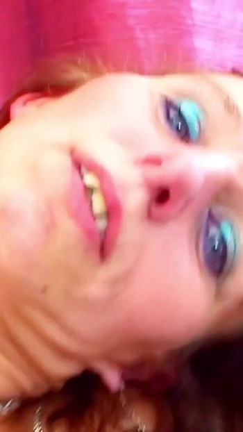Memorable moment from "Rough Sex for Slim Ginger Granny with Hung Young Guy"