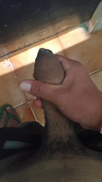 Trying to calm my dick