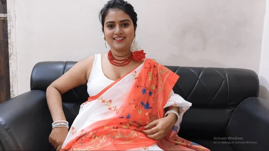 Your-Eshita.First Boishak indian bangla beautiful girl masterbation video .