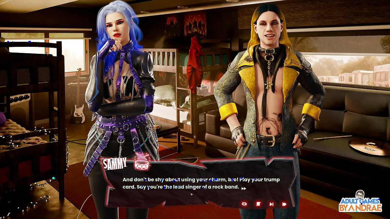 Seks, sin & rock'n'roll gameplay deel 1 - Van Crash, Motel Stop & een vreemd nieuw begin