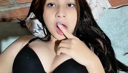 oh how delicious daddy How delicious I touched my big tits