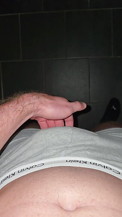 Calvin klein Beulespiel in grauer Unterwäsche phantomGentX