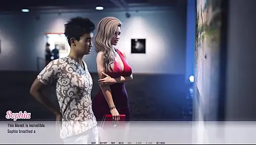 Keinginan Sophia Parker - 1 Malam Museum Menjadi Liar