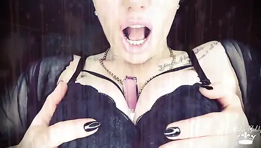 Godaan tubuh yang memukau & joi dengan hitung mundur mani