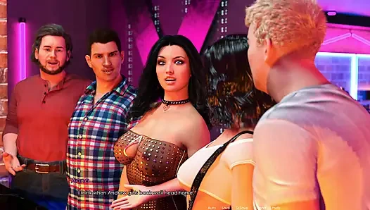 История куколда - Анна открывает ум своего бойфренда куколду в баре