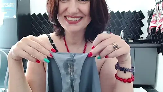 Leck sonntags Höschen und rieche