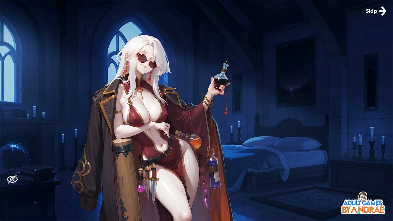 Isekai: Waifu Overlord Gameplay Part 17 — Альберта С. Каммер, 3 H-сцены (трах между сисек, догги-стайл и ковгерл)