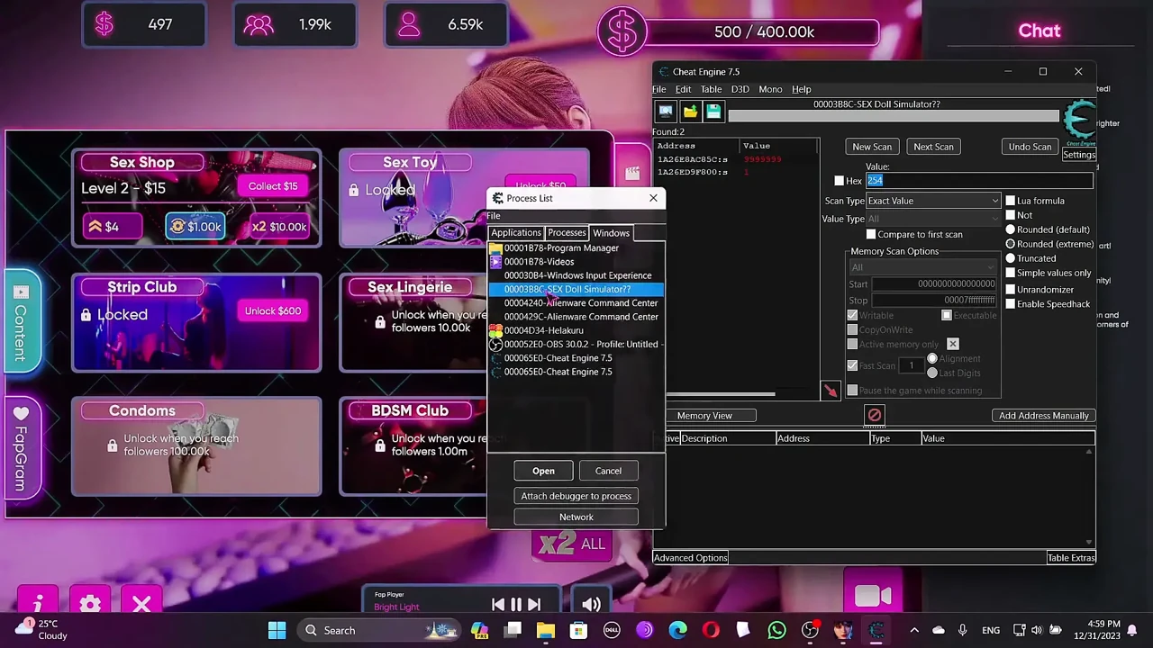 Sex Doll Simulator 3 Porn Game Play Part 02 Sex Game 18+ Nude Game