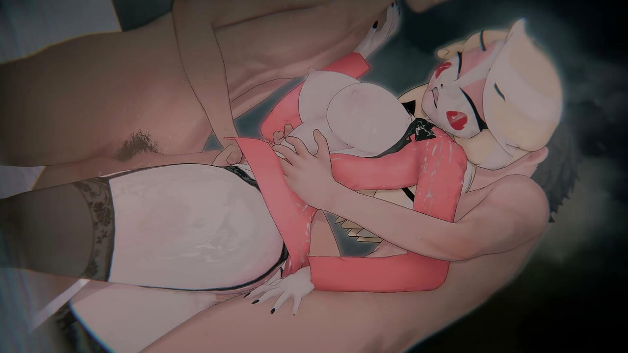 [Hazbin Hotel] - 찰리 모닝스타 리뎀션 실패(바운드 지옥 공주 및 POV 샌드위치 DP) (4k/60Fps)