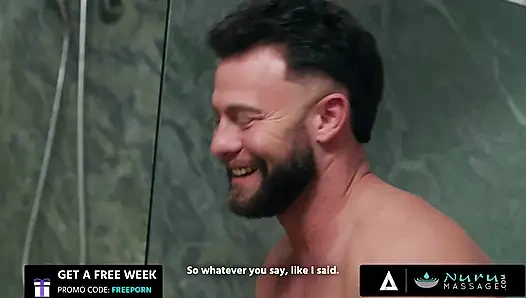 NURU-MASSAGE - falscher massage-termin wird zu perfektem fick mit heißer masseuse isa bella