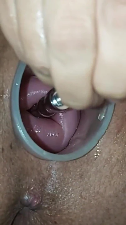 Must-see moment from "Inserting my new toy deep in my Cervix for you - Maya Simons"