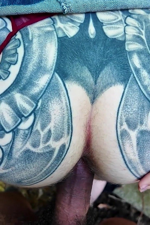 A Voyeur in the Forest Fucks 2 Bitches