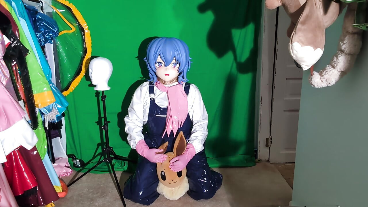 PVC 着ぐるみ 园艺师装扮 振动棒玩法