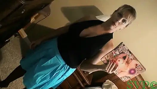 Hot Blonde Big Tit Stepmom Makes Fantasy Come True