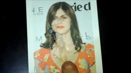 Alexandra Daddario cum tribute #1