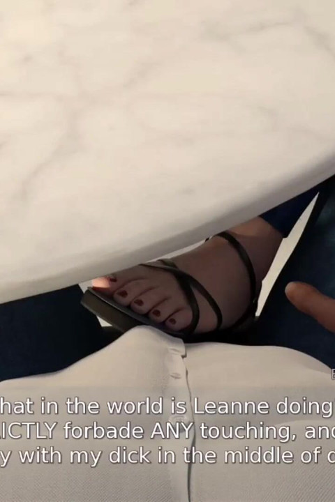 ลับฤดูร้อน #6 Leanne กําลังสัมผัสควยของกูด้วยเท้าของเธอ